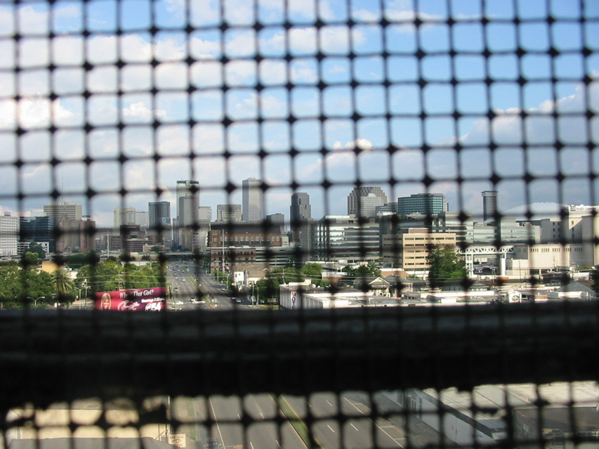 New Orleans skyline from Dixie Brewery-1